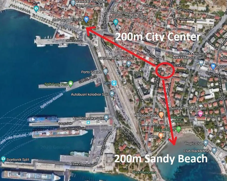City Center Sunset Penthouse Split 0*,  Kroatien